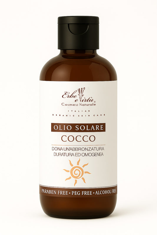 Olio Solare Abbronzante Cocco - 200 ml