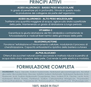 Siero Needling - Microneedling, Siero Antirughe, Filler ad alta concentrazione di Acido Ialuronico e Vitamina C - Trattamento Professionale 100% MADE IN ITALY