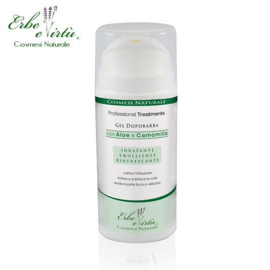 Aloe and Chamomile aftershave gel emulsion 100 ml